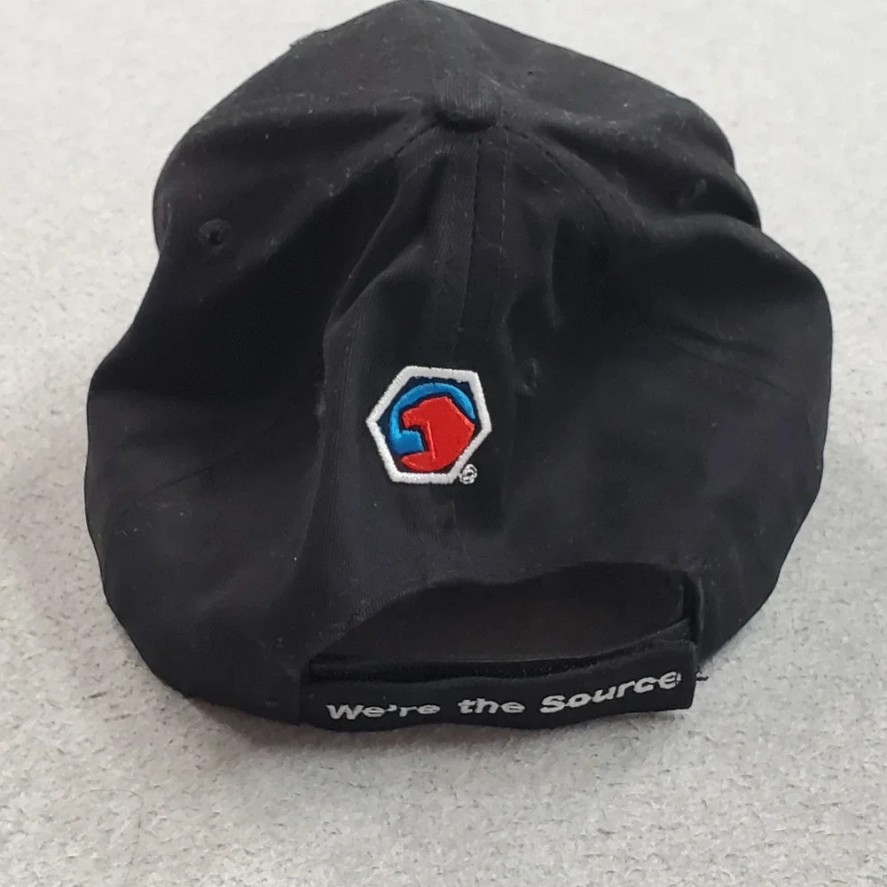 Matco Tools Men Baseball Cap ONE SIZE Black Curved Strapback Embroidered Logo